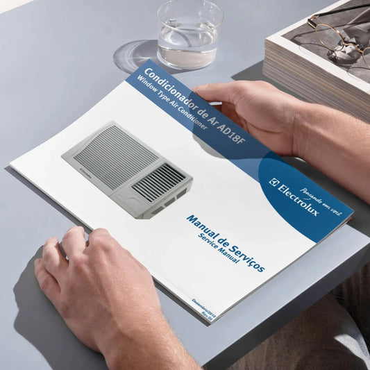 Manual técnico de servicio del aire acondicionado de ventana Electrolux AD18F - Descargar PDF