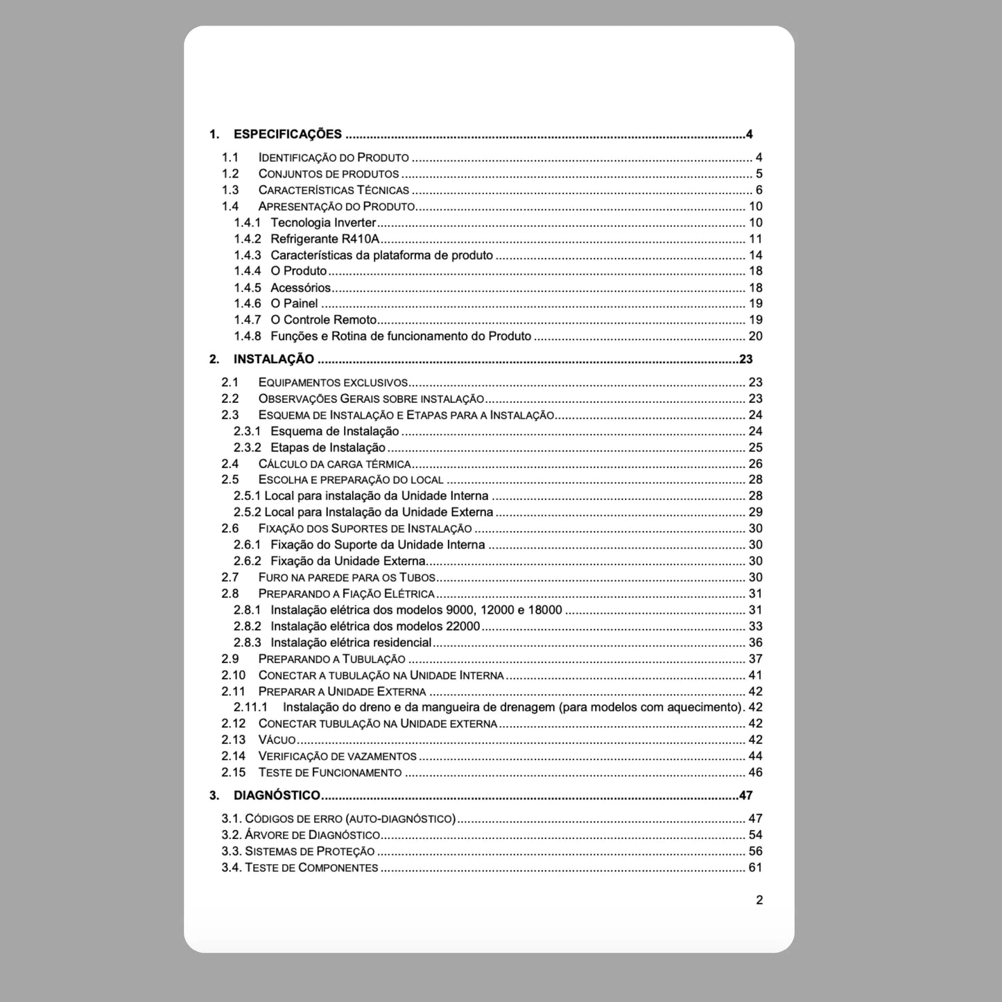 Manual Técnico de Servicio de Aire Acondicionado Consul CBF, CBG, CBJ, CBM 09CB, 12CB, 18CB, 22CB - Descargar PDF
