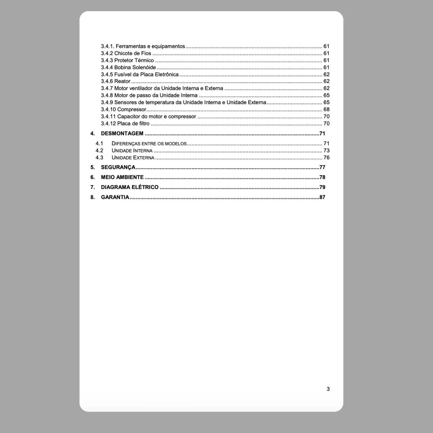 Manual Técnico de Servicio de Aire Acondicionado Consul CBF, CBG, CBJ, CBM 09CB, 12CB, 18CB, 22CB - Descargar PDF