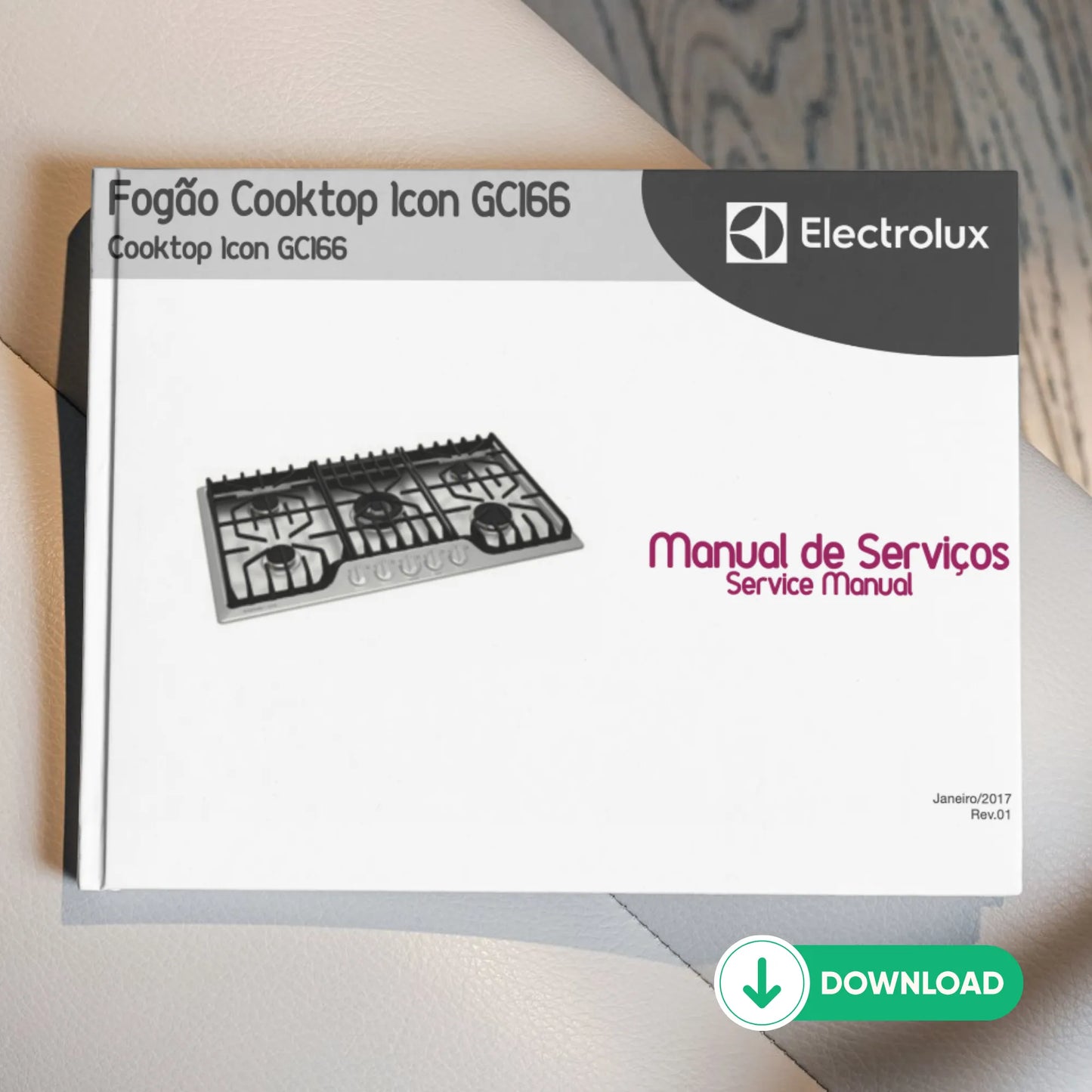 Manual Técnico de Serviços Fogão Brastemp GCI66 - Baixar PDF