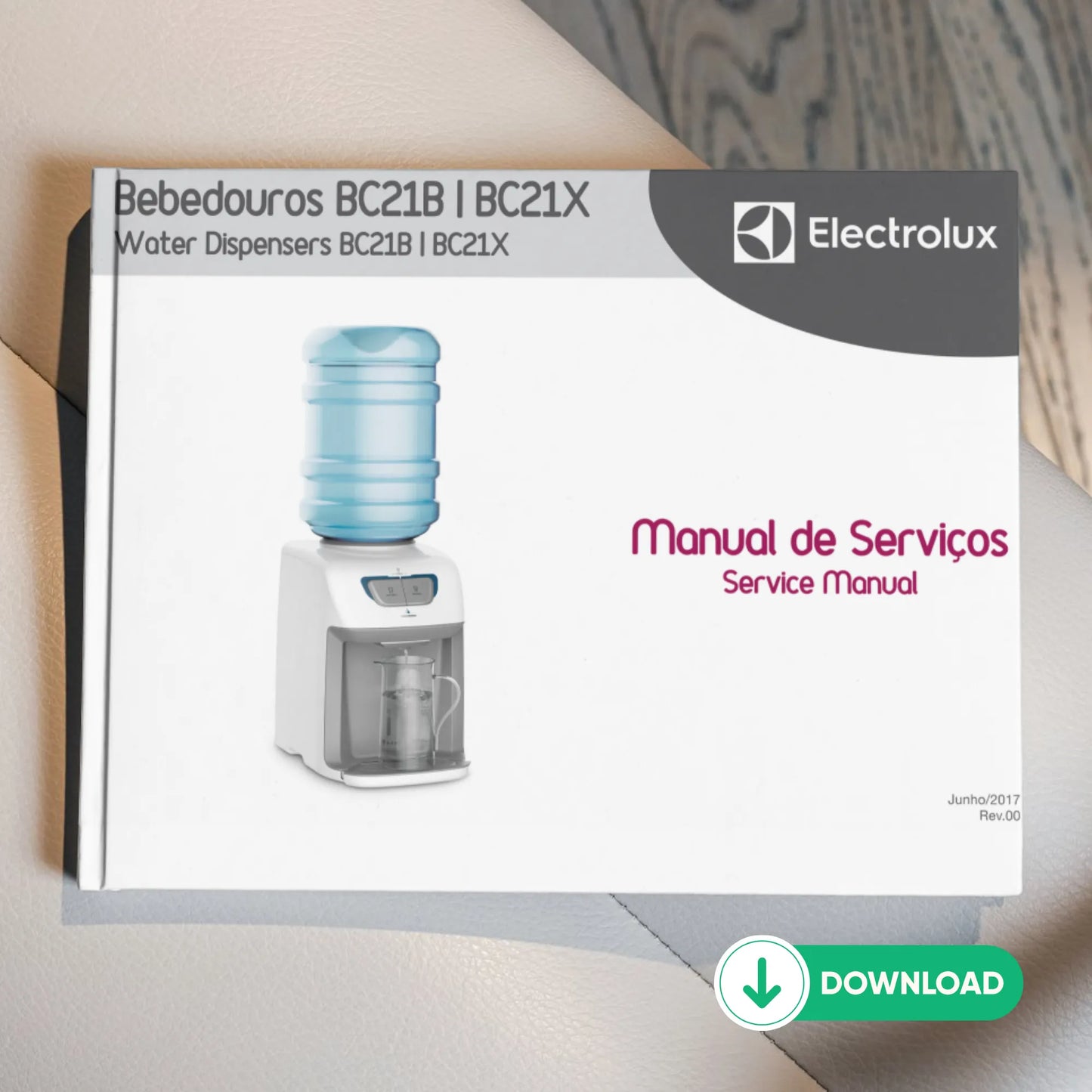 Manual Técnico de Serviços Bebedouro Electrolux BC21B e BC21X - Baixar PDF