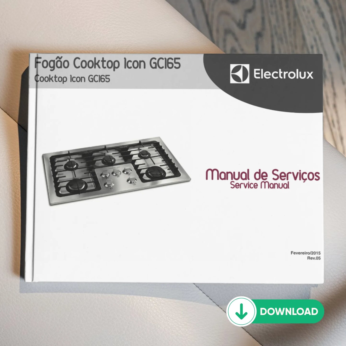 Manual Técnico de Serviços Cooktop Electrolux GCI65 - Baixar PDF