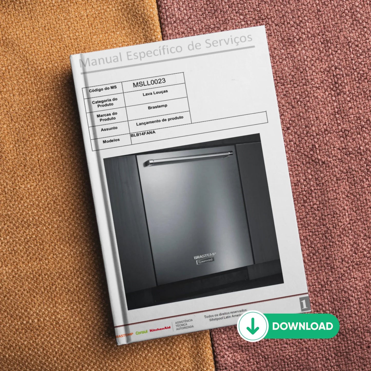 Manual de servicio técnico de Brastemp BLB14F - Descargar PDF