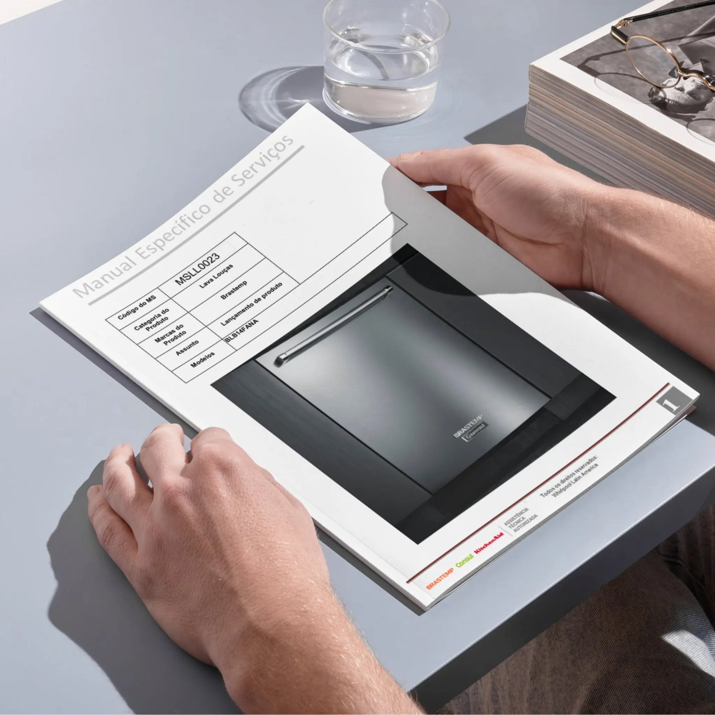Manual de servicio técnico de Brastemp BLB14F - Descargar PDF