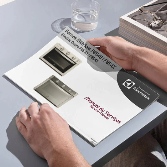 Manual de servicio técnico del horno eléctrico FB54B, FB54X - Descargar PDF