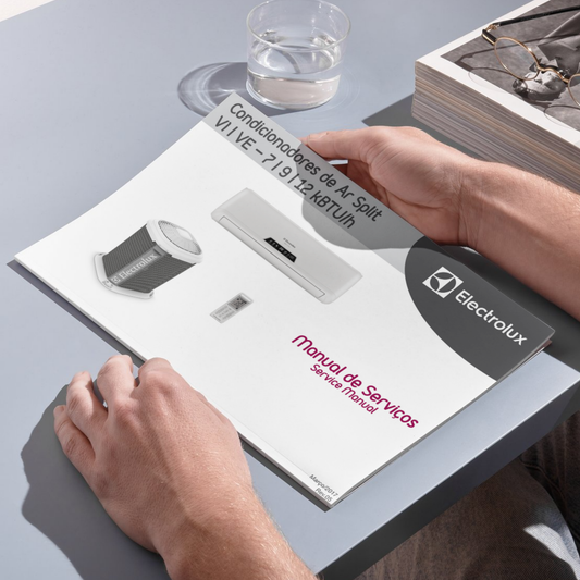 Manual Técnico de Serviços Ar-Condicionado Electrolux VI/VE 07, 09, 12 - Baixar PDF