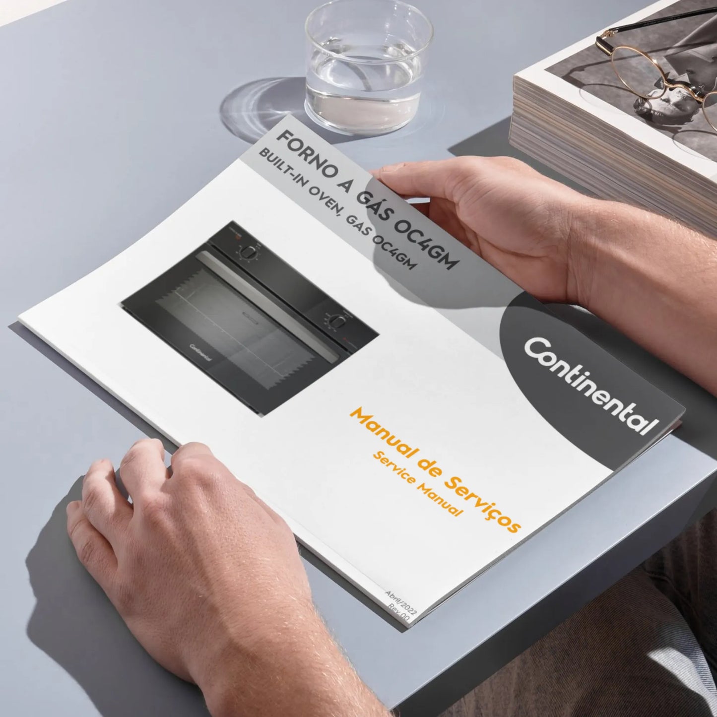 Manual Técnico de Serviços Forno a Gás Continental OC4GM - Baixar PDF
