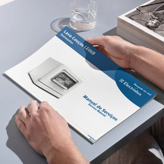 Manual de servicio del lavavajillas Electrolux LE06B - Descargar PDF