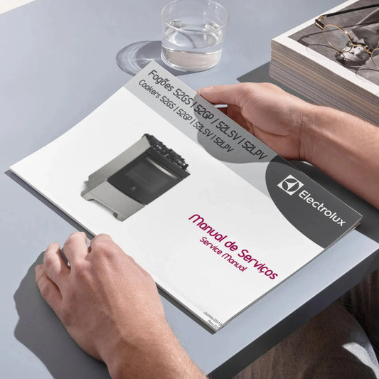 Manual de servicio de estufas Electrolux 52GS, 52GP, 52LSV, 52LPV - Descargar PDF