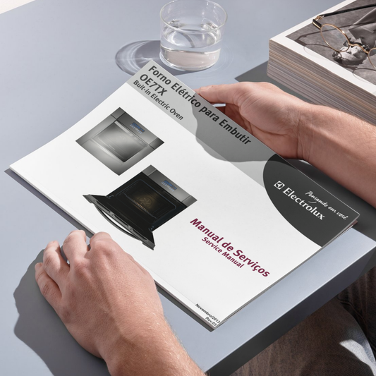 Manual técnico de servicio del horno eléctrico Electrolux OE7TX - Descargar PDF