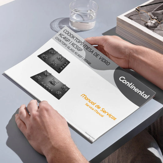 Manual de servicio técnico de las estufas Continental KC4GP y KC5GP - Descargar PDF
