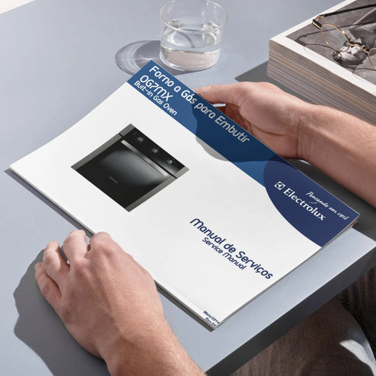 Manual de servicio técnico del horno de gas empotrado OG7MX - Descargar PDF