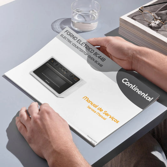 Manual técnico de servicio del horno eléctrico Continental BC44B - Descargar PDF