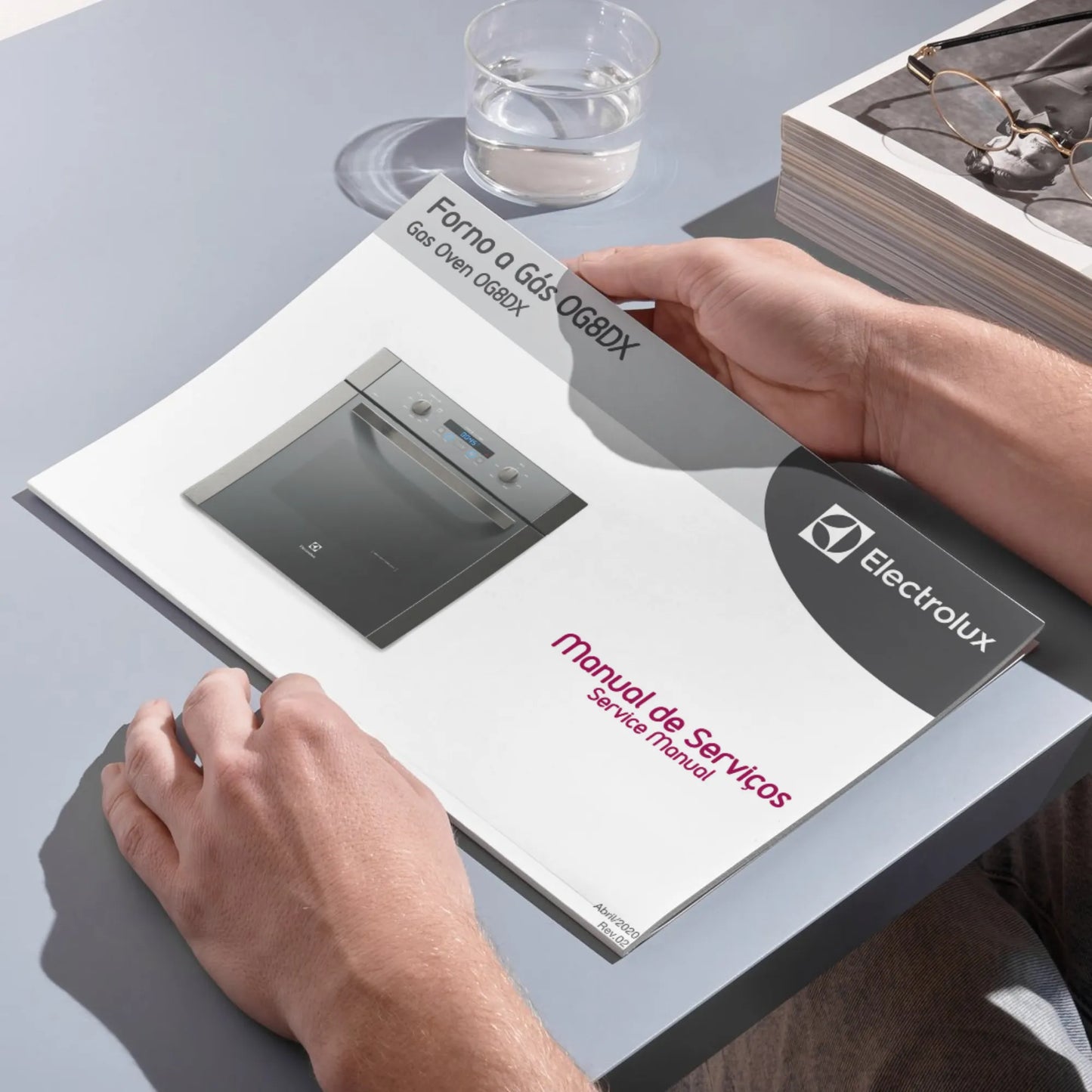 Manual Técnico de Serviços Electrolux Modelo OG8DX - Baixar PDF