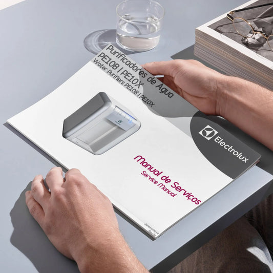 Manual Técnico de Serviços Purificador de Água Electrolux PE10B / PE10X - Baixar PDF