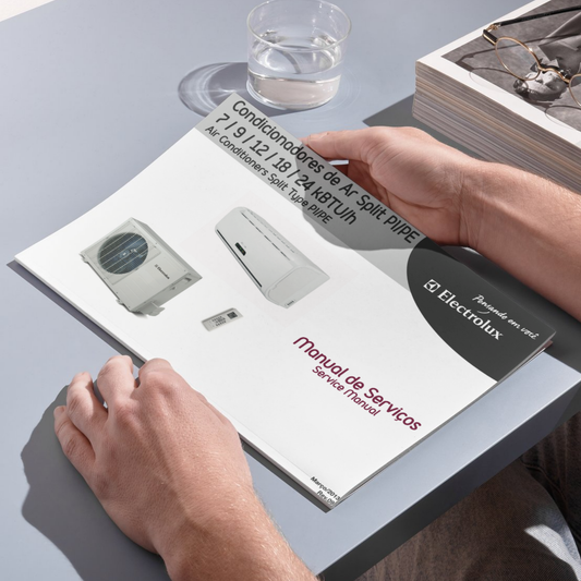 Manual Técnico de Serviços Ar-Condicionado Electrolux PI/PE 7, 9, 12, 18, 24 BTUs - Baixar PDF