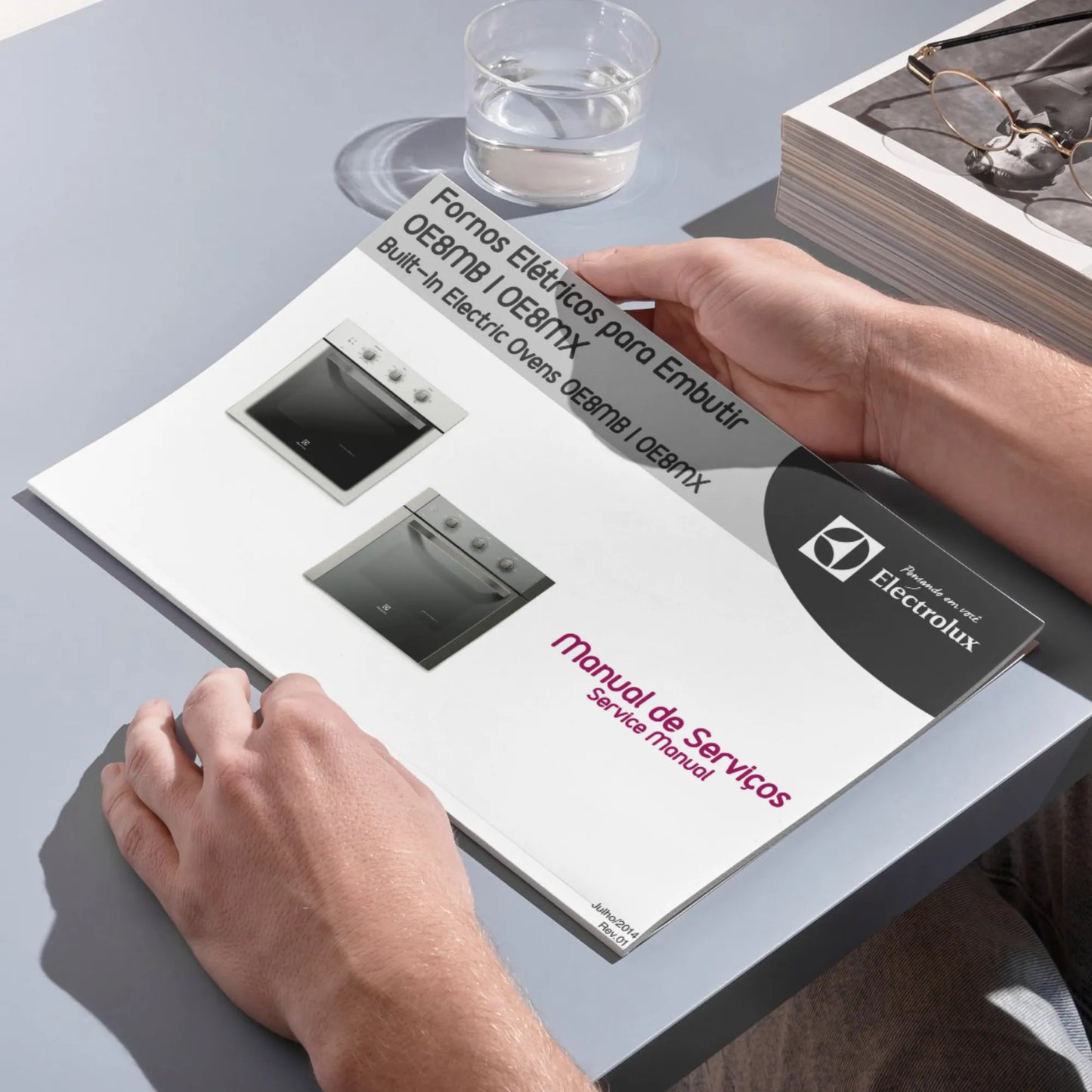 Manual Técnico de Serviços Fornos Elétricos Electrolux OE8MB e OE8MX – Baixar PDF