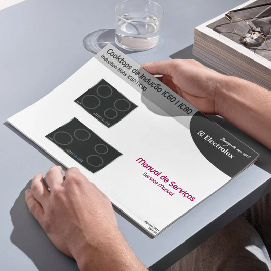 Manual de servicio técnico de las placas de inducción Electrolux IC60 e IC80 - Descargar PDF