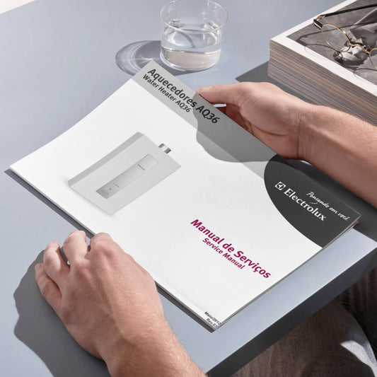 Manual de servicio del calentador de gas Electrolux AQ36 - Descargar PDF