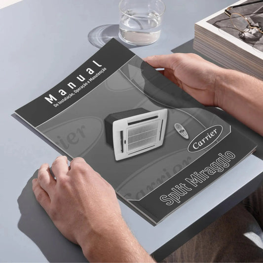 Manual Técnico de Servicio de Aire Acondicionado Split Carrier Miraggio 40KMC - Descargar PDF