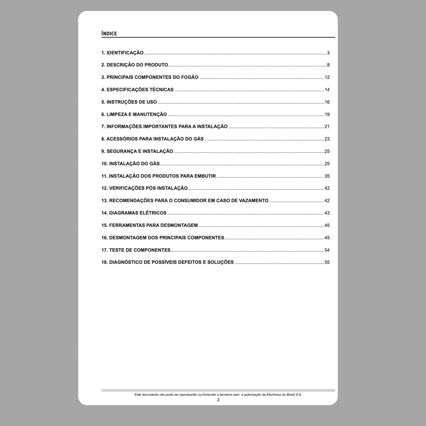 Manual técnico de servicio de la estufa de gas Revolux/Celebrate - Descargar PDF