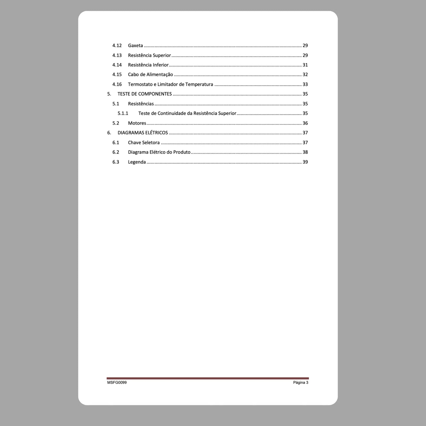 Manual Técnico de Serviços Forno de Embutir Consul CO060AR - Baixar PDF