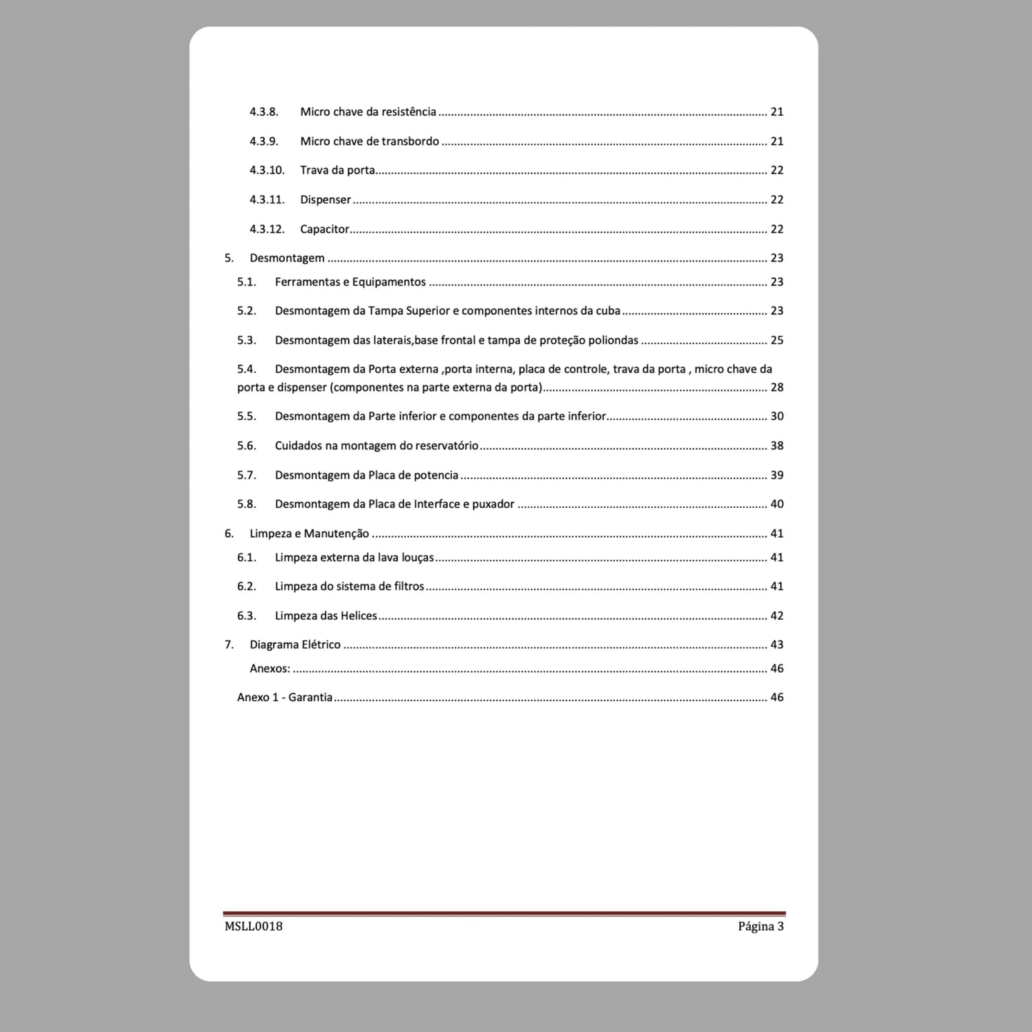 Manual Técnico de Serviços BLF10AS - Baixar PDF
