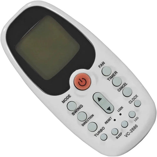 Controle Remoto para Ar Condicionado – Compatível com Komeco, Midea, Comfee, Admiral, Springer e Outras Marcas