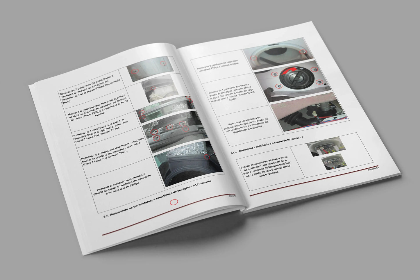 Manual Técnico de Serviço Lava e Seca Brastemp BNS10 PDF Para Baixar Brastemp