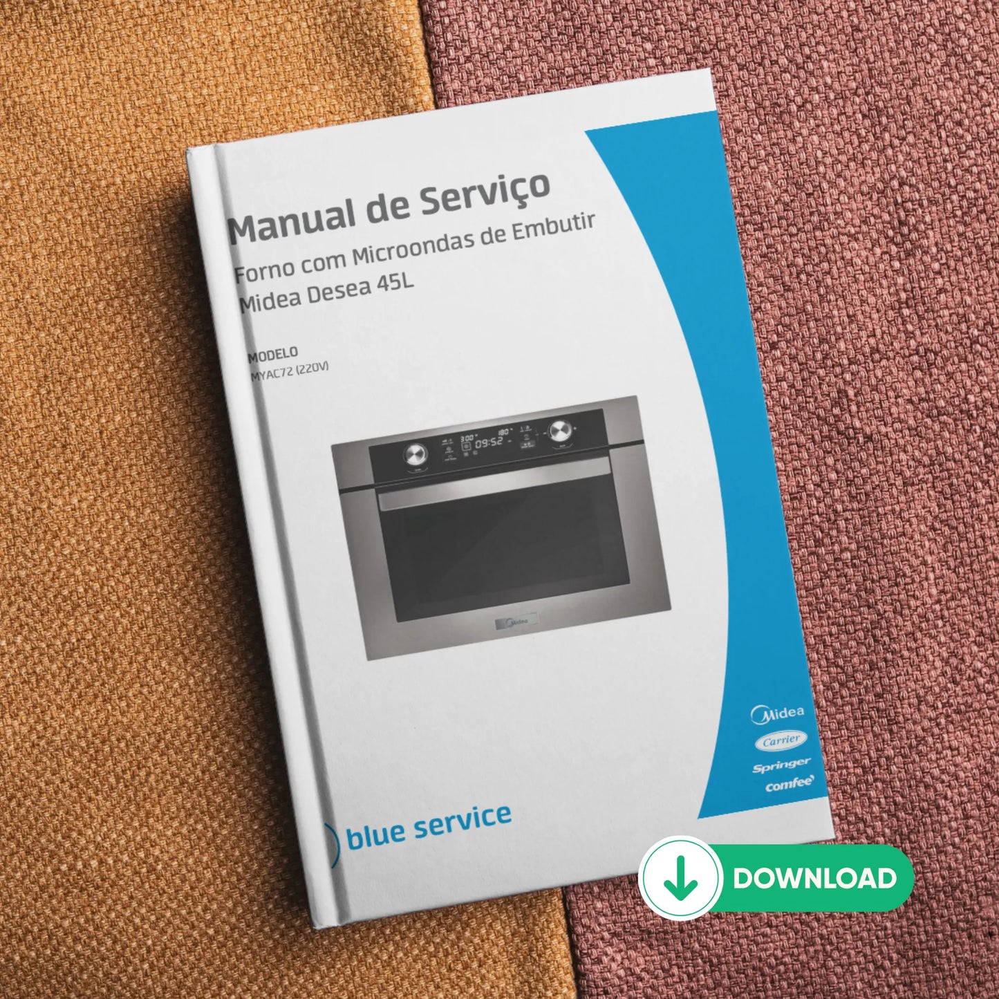 Manual Técnico de Serviços Ar-Condicionado Midea Myac72 Desea - Baixar PDF
