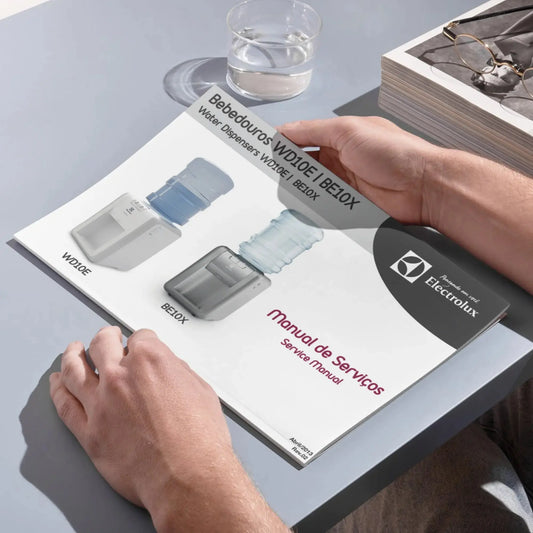 Manual Técnico de Serviços Bebedouro Electrolux WD10E e BE10X - Baixar PDF