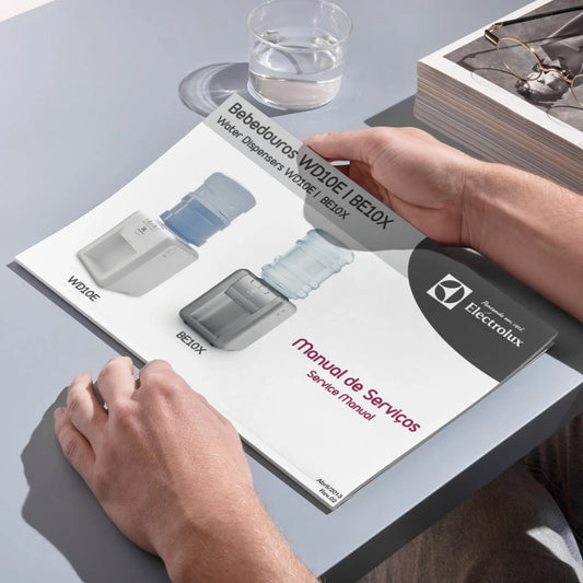Manual Técnico de Serviços Bebedouro Electrolux WD10E e BE10X - Baixar PDF