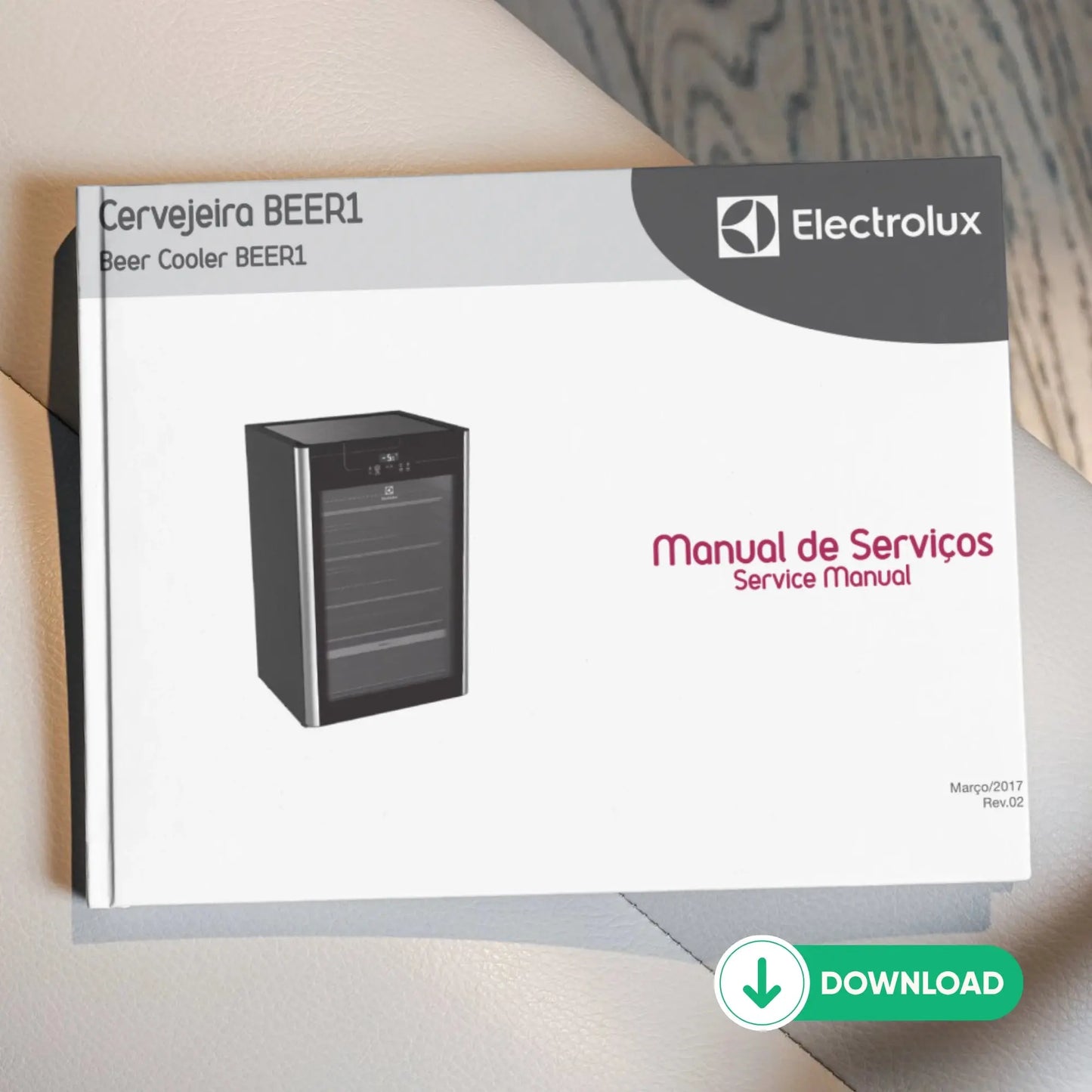 Manual Técnico de Serviços Cervejeira Electrolux BEER1 - Baixar PDF Electrolux