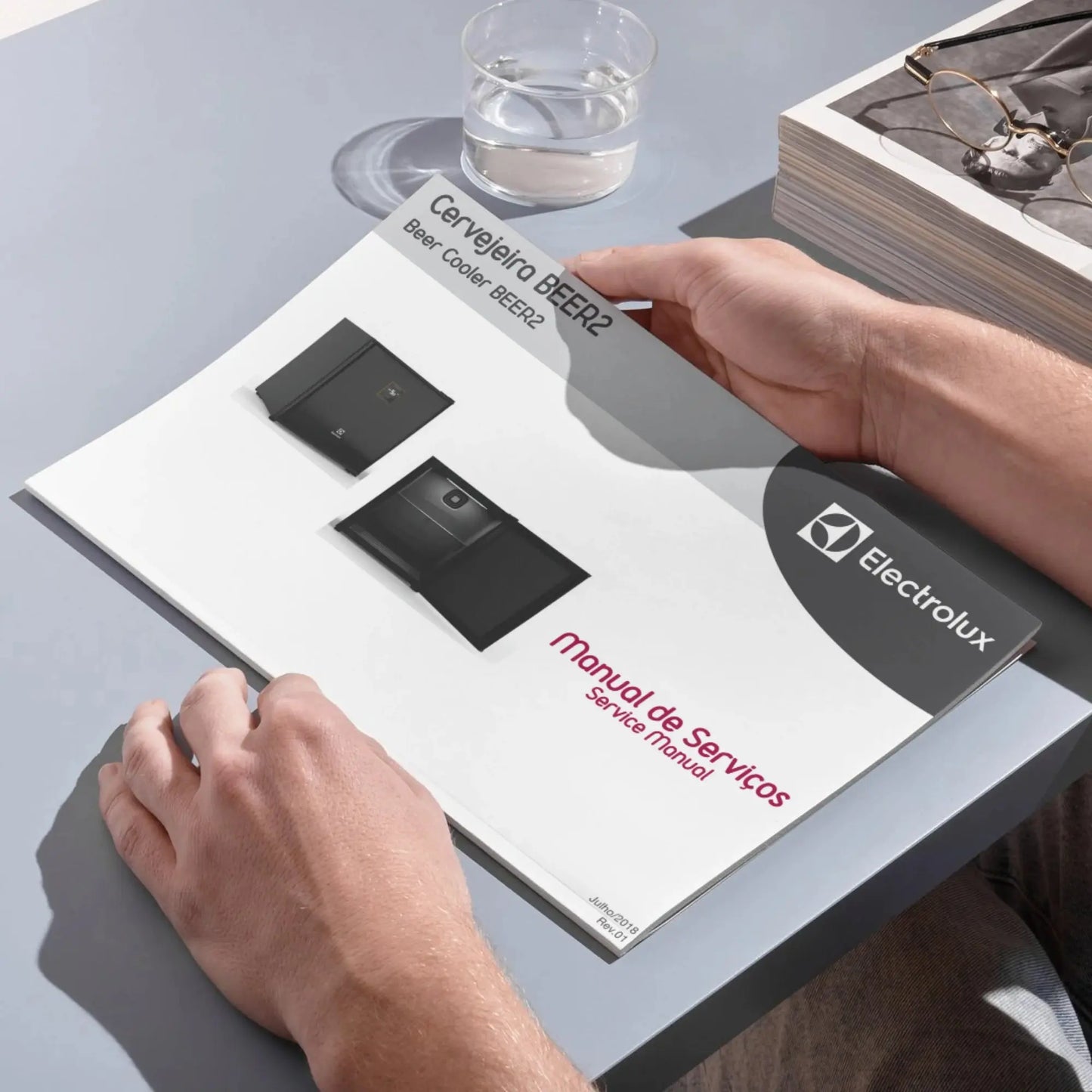Manual Técnico de Serviços Cervejeira Electrolux BEER2 - Baixar PDF Electrolux