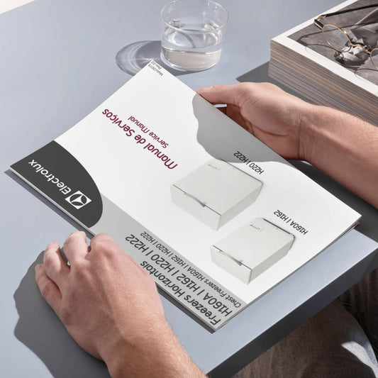 Manual de servicio de congeladores Electrolux H160A, H162, H220 y H222 - Descargar PDF