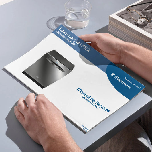 Manual de servicio del lavavajillas Electrolux LF12X - Descargar PDF