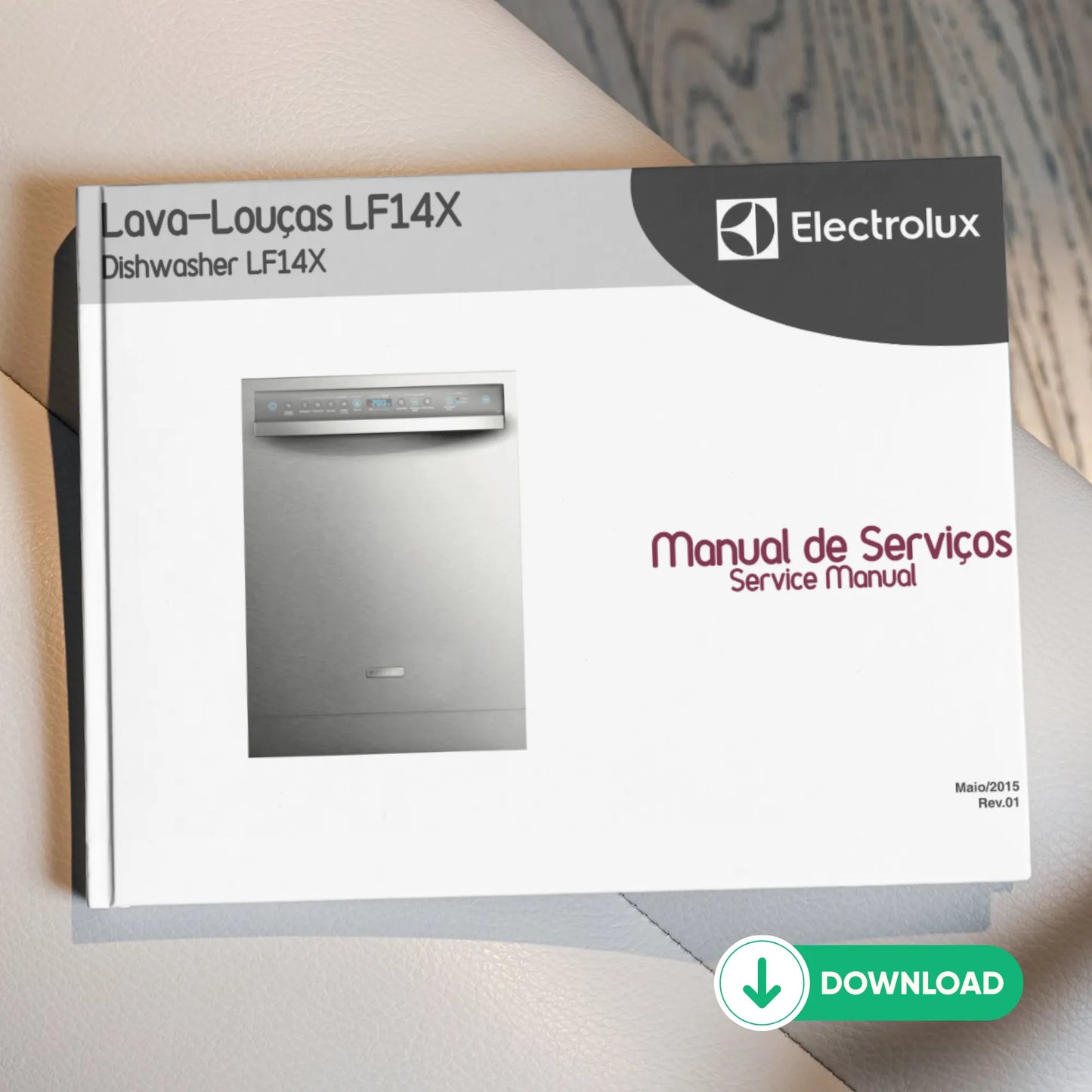 Manual Técnico de Serviços Lava-Louças Electrolux LF14X - Baixar PDF
