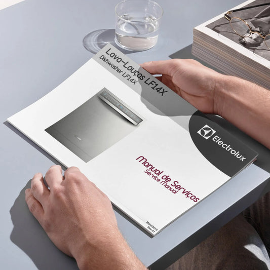 Manual de servicio del lavavajillas Electrolux LF14X - Descargar PDF