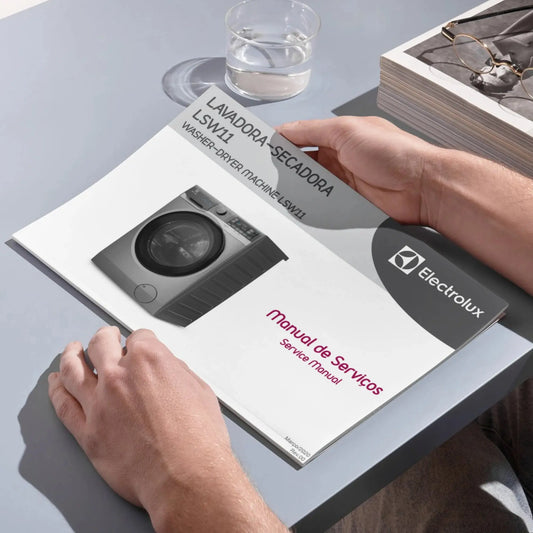 Manual Técnico de Serviços Lavadora-Secadora Electrolux LSW11 - Baixar PDF