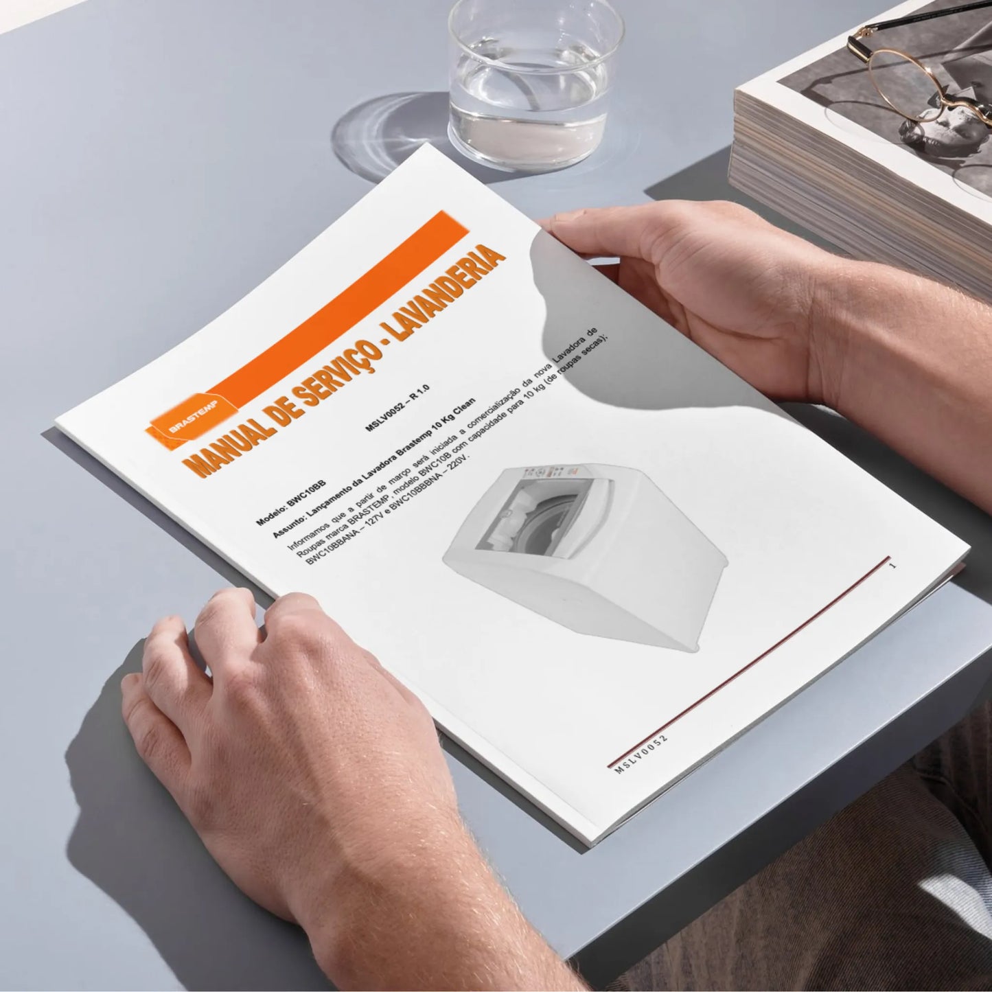 Manual Técnico de Serviços Lavadora Brastemp BWC10BB - Baixar PDF