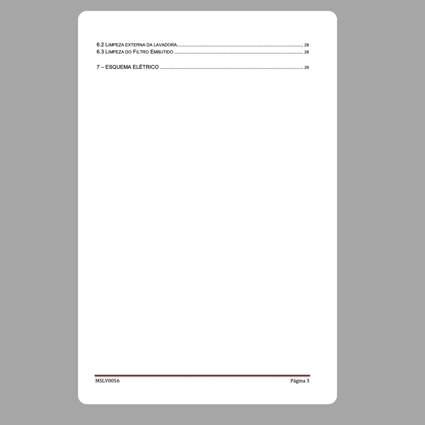 Manual técnico de servicio de la lavadora Brastemp BWC11AB - Descargar PDF