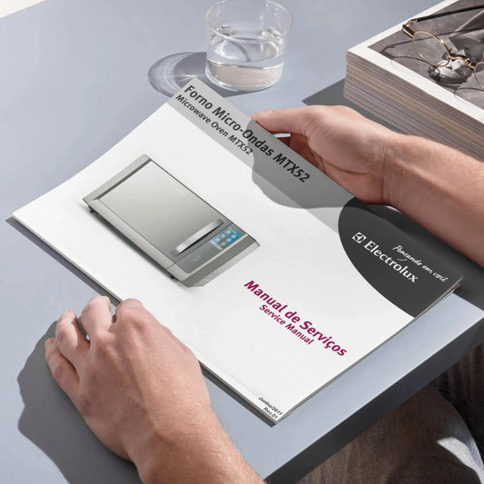 Manual técnico de servicio del horno microondas Electrolux MTX52 - Descargar PDF