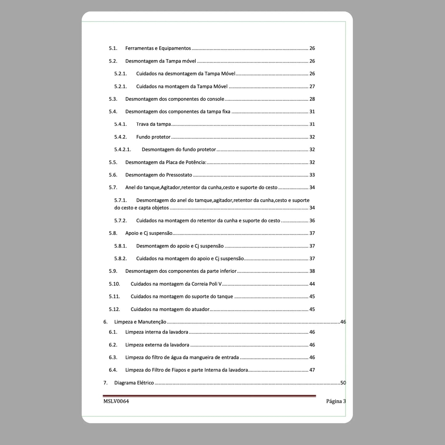 Manual Técnico de Serviços Lavadora Consul CWE15ABANA CWE15ABBNA CWL16ABANA CWL16ABBNA - Baixar PDF Consul