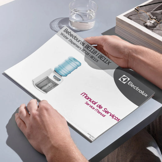 Manual de servicio de la lavadora Electrolux BE11B, BE11X - Descargar PDF