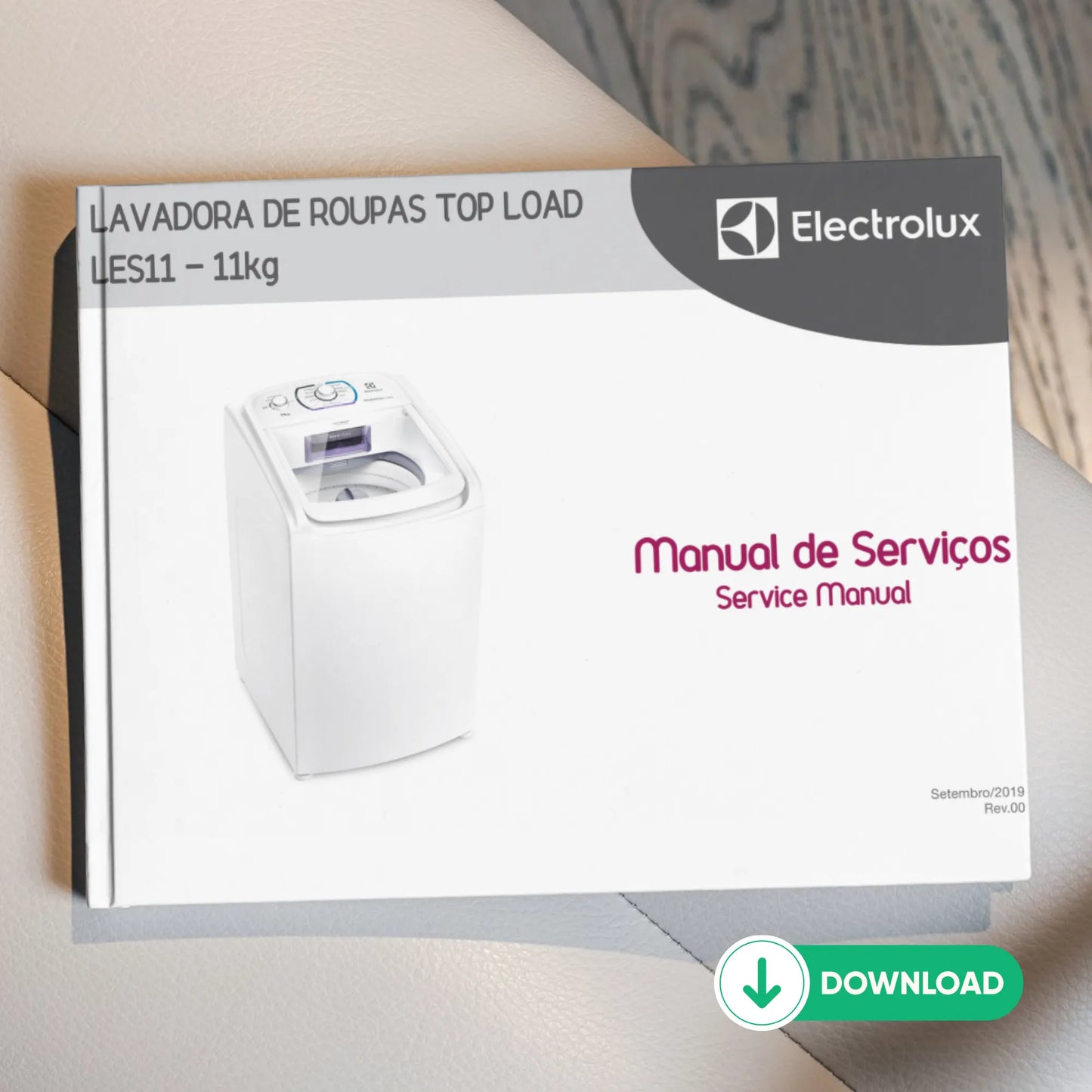 Manual Técnico de Serviços Lavadora Electrolux LES11 - Baixar PDF