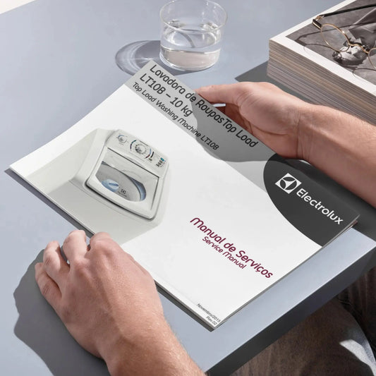 Manual de servicio de la lavadora Electrolux LT10B - Descargar PDF