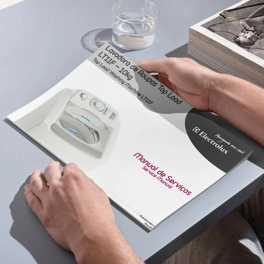 Manual de servicio de la lavadora Electrolux LT11F - Descargar PDF
