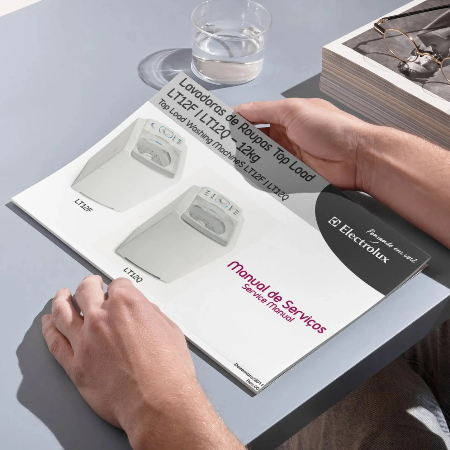 Manual Técnico de Serviços Lavadora Electrolux LT12F / LT12Q - Baixar PDF Electrolux