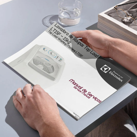 Manual de servicio de la lavadora Electrolux LT15F - Descargar PDF