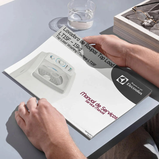 Manual de servicio de la lavadora Electrolux LT15F - Descargar PDF